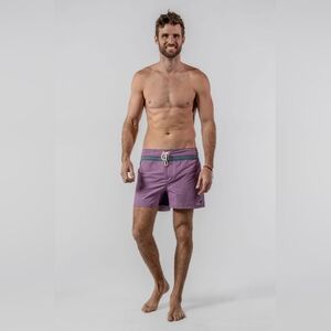 Woodpecker purple men's swim shorts size L